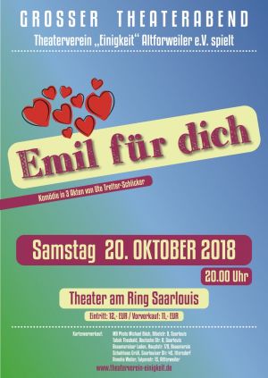 Theateraufführung des Theatervereins Altforweiler im Theater am Ring in Saarlouis