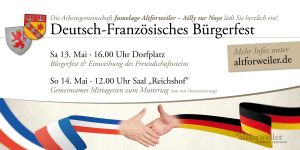 Besuch aus Ailly: Deutsch-Französisches Bürgerfest